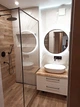Душевая перегородка SPLENKO 1200 х 2000 мм в черном профиле Лофт Augustina Loft - изображение 6