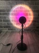 Светодиодная проекционная лампа светильник закат солнца Sunset Lamp проектор золотого заката - изображение 1