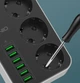 Сетевой Удлинитель LDNIO SE3631 6USB 3.4A / 3 Socket (2.0 метра) - изображение 4
