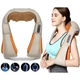 Универсальный роликовый массажер для спины и шеи Massager of Neck Kneading с ИК-прогревом - изображение 9