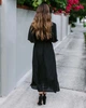 Платье-туника женское с вышивкой черное One size - изображение 4