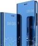 Чехол Mirror для Iphone 11 книжка зеркальный Clear View Blue - изображение 4