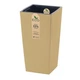 Горщик пластиковий для квітів Prosperplast Urbi Square ECO DURS400W-CY728 кремовий - изображение 1