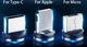 Кабель Магнитный Для Зарядки И Синхронизации + Коннектор USB Type-C + Micro Usb + Apple Lightning - изображение 4