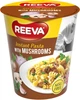 Упаковка Макаронных изделий быстрого приготовления Reeva Макароны с грибами 70 г х 8 шт (4820179257960) - изображение 2