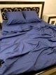 Комплект постельного белья Satin Stripe Pale Blue 100% хлопок 220х180 см 70х50 см - изображение 4