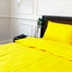 Комплект постельного белья Satin Stripe Yellow 100% хлопок 220х180 см 70х50 см - изображение 3