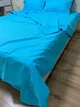 Комплект постельного белья Satin Stripe Heavenly голубой 100% хлопок 220х200 см 70х50 см евро - изображение 2