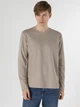 Лонгслив мужской Colin's CL1057320-BEI XL Beige (8683197514226) - изображение 1