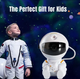 Проектор звездного неба, ночник лазерный на пульту Astro Star Mini - White Космонавт (Cветильник LED ночник) - изображение 2