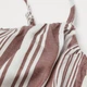 Топ лен бленд женский H&M lemlem 991007 L Бело-коричневый (2030000282074) - изображение 3