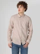 Рубашка хлопковая мужская Colin's CL1062629-BEI M Beige (8683197579010) - изображение 1
