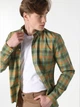 Рубашка хлопковая мужская Colin's CL1062868-KHA M Khaki (8683197579416) - изображение 5