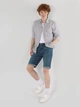 Рубашка хлопковая мужская Colin's CL1062880-WHT M White (8683197579515) - изображение 5
