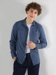 Сорочка бавовняна чоловіча Colin's CL1062887-INV M Indigo (8683197579614) - зображення 3