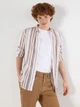 Рубашка мужская Colin's CL1063704-LBR XL Light Brown (8683197719799) - изображение 3