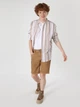 Рубашка мужская Colin's CL1063704-LBR XL Light Brown (8683197719799) - изображение 4