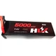 Аккумулятор HLK 7.4v 5000 mAh Li-Po 2s 50C Hard Case коннектор T plug - изображение 5