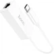 USB-адаптер HOCO UA22 Type-C ethernet adapter(100 Mbps) White 6931474784124 - зображення 2