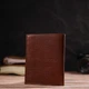Портмоне кожаное Canpellini leather-21874 Коричневое - изображение 7