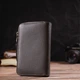 Кошелек кожаный Canpellini leather-21908 Серый - изображение 7