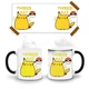 Кружка-хамелеон Кот Пушин (Pusheen Cat) 330 мл Керамика (93429-3348) - изображение 3