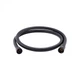 Шланг душовий Qtap Hadice PVC120B 1,2 м чорний QTHADPVC120B - зображення 1