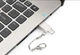 Адаптер перехідник Primolux MCR-6 з microSD на microUSB/USB Primo срібний - зображення 4