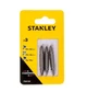 Набір біт викруткових двосторонніх STANLEY PH1 SL5 PH2 SL6 PZ1-PZ2x48 мм 3шт (STA61381-XJ) - зображення 1