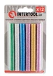 Стержни клеевые Intertool перламутровые 11,2х100мм (RT-1029) - изображение 1