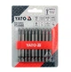Набір біт YATO Philips PН2x75мм HEX 1/4" 10шт (YT-0480) - зображення 2