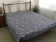 Простыня Руно Fly grey бязь 143x215см (71.114Б_Fly grey) - изображение 1