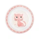 Набір посуду пластиковий столовий CUTE ANIMALS Canpol babies Рожевий4/401 - изображение 6