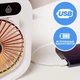 Мини вентилятор на аккумуляторе с распылением воды ICE AIR CONDITIONER FAN Белый (1010149-White) - изображение 4