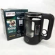 Электрочайник Rainberg RB-2220 стеклянный дисковый прозрачный с подсветкой 2200W Black - изображение 1