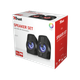 Акустическая система Trust Gemi 2.0 Rgb Black 22948 6W/USB - изображение 3