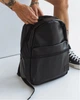 Рюкзак Rooh Day Pack Екокожа Чорний - зображення 1