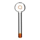 Трубка вапорайзер для концентратов Oil Pipe Colored Orange - изображение 1