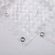 Водонепроницаемая шторка для ванной комнаты Bathlux 180 x 180 см Прозрачная (DX4033) - изображение 4