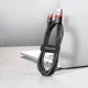 Кабель для быстрой зарядки Baseus Cafule Cable USB for Micro USB 2.4A 1м (CAMKLF-B91) Black/Red - изображение 3