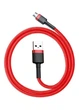 Кабель для быстрой зарядки Baseus Cafule Cable USB for Micro USB 2.4A 0.5м (CAMKLF-A09) Red - изображение 6