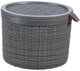 Корзина пластикова Curver 245714 Jute 2 л темно-сіра 130x170x170 мм - зображення 1