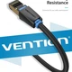 Патч-корд Vention CAT 8 SSTP Ethernet, 15 m, Black, rj-45 - rj-45, 8 жил (IKABN) - изображение 8