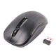 Миша бездротова Maxxter Black (Mr-333) - зображення 1