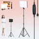 Светодиодная прямоугольная LED лампа PL26 Ra95+ Прожектор с штативом 2м Набор для блогера и визажиста фото 2 в 1 - изображение 1