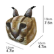 Мягкая игрушка "Каракал" 19*12 cm Коричневый (sv2404) - изображение 7