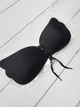 Бюстгальтер-невидимка fly bra чорний на шнуровці з чашками метелик G&N 6915 80D - зображення 4