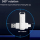 Флешка Bliksem USB 2.0 OTG 64 ГБ металлическая скоба (3в1) USB + Type-C + USB mini - изображение 3