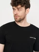 Футболка хлопковая длинная мужская Armani Exchange 11167 S 44 Черная - изображение 4