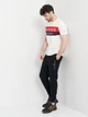 Футболка хлопковая длинная мужская Tommy Hilfiger 11041.3 S Белая - изображение 3